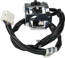 Kombischalter Piaggio Schalter Blinker, links, chrom für Primavera / Sprint 125, 1D002469