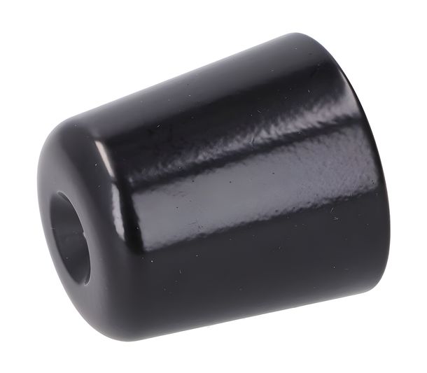 Piaggio handlebar weight, black, 1 piece, 27.6 g for Vespa GT, GTV, GTS Notte, 1B005750