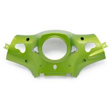 Plastový kryt řídítka Piaggio, dolní, zelený, VU grün / gem green / hope green / 341/A pro Sprint, 1B001231000VU