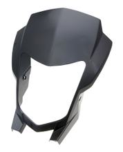 Scheinwerferabdeckung Piaggio Rahmen Scheinwerfer, schwarz, 2B000016000XN4 für Aprilia SX RX 50 ccm