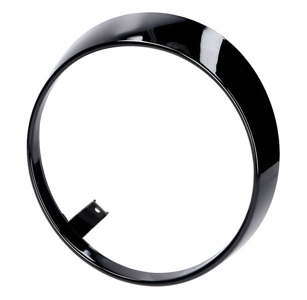 Koplampframe Piaggio Koplampring, zwart, glanzend voor GTS HPE Notte, CM3073029