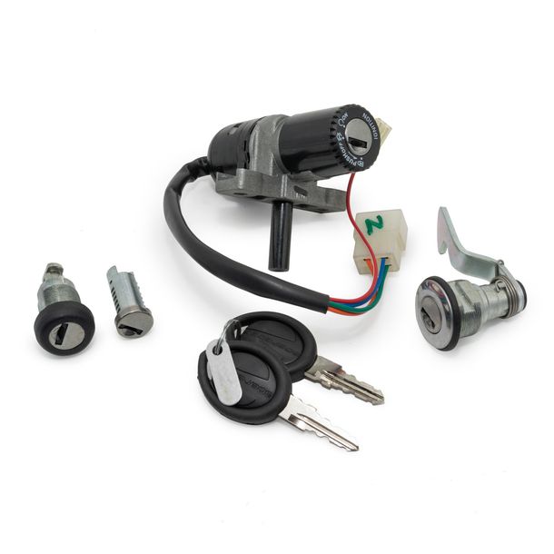 Lock Set Piaggio, 2B001019 for Piaggio Medley 4V Liberty 3V, Aprilia Scarabeo – Bild 1