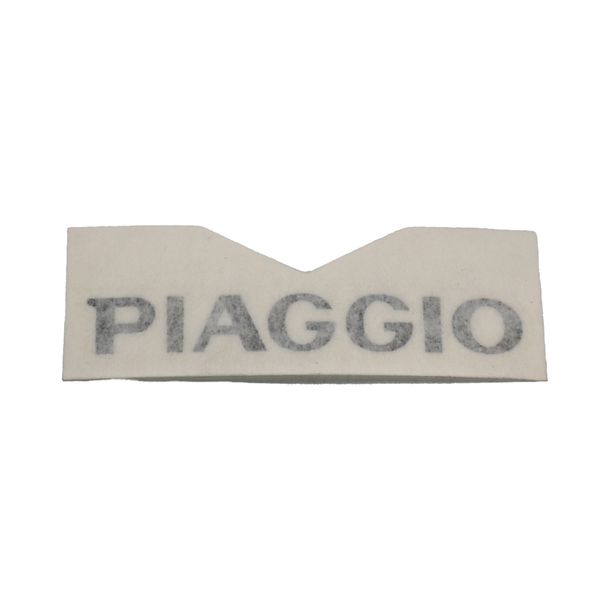 Schriftzug Piaggio Emblem Aufkleber, schwarz, 5743990095 für Piaggio Typhoon 5 XR Liberty RST Skipper LX X9 Evolution Fly ST Zip 2 SP LC Hexagon GTX 5
