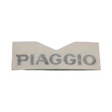 Schriftzug Piaggio Emblem Aufkleber, schwarz, 5743990095 für Piaggio Typhoon 5 XR Liberty RST Skipper LX X9 Evolution Fly ST Zip 2 SP LC Hexagon GTX 5