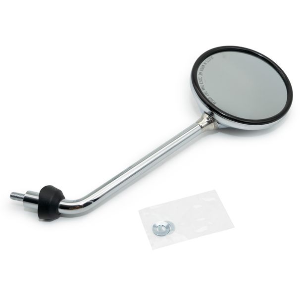 Mirror Piaggio, left, chrome for Liberty iGET, CM020417