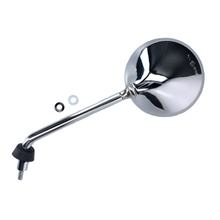 Spiegel Piaggio, links, chroom, Rechtsdraad voor LX, CM020404