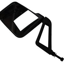 Spiegel Piaggio, links, zwart voor Ape TM 703, 612343