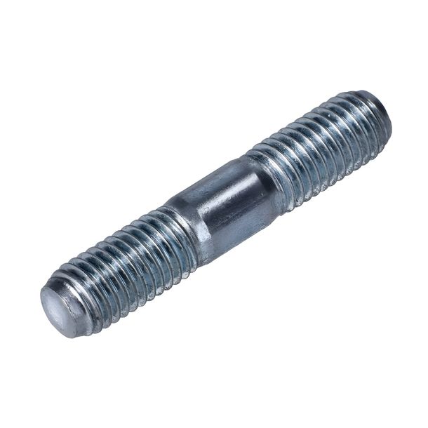 Piaggio stud bolt cylinder, M7x37 mm, matching nut: 436947 for Leader, 435629