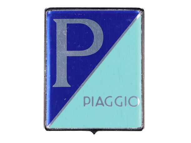 Emblem Vespa, Piaggio, 4-eckig / 6-eckig, 576464 für Vespa GTS Super GT GTV 200 - 300 ccm