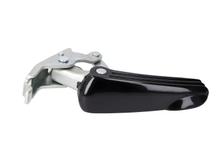 Vespa footrest, left, black, glossy, CM017203 for Vespa GTS i.e. Touring 4V HPE 125 / 300 ccm