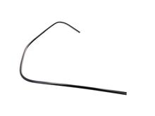 Schlitzrohr Vespa Leiste, links, schwarz, 1B005779 für Vespa GTS Super Sport i.e. 3V 4V GTV GT Gran Turismo i.e 125 - 300 ccm