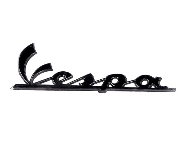 lettering Vespa emblem, anthracite, 672060 for Vespa GTS Super Sport i.e. 3V 4V Sprint 2 PX E Lusso ET2 LX GTV ET4 Primavera LXV S Leader 50 - 300 ccm