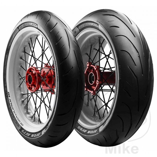 Tyre Avon 3D Ultra Evo 120/70ZR17 (58 W) TL front