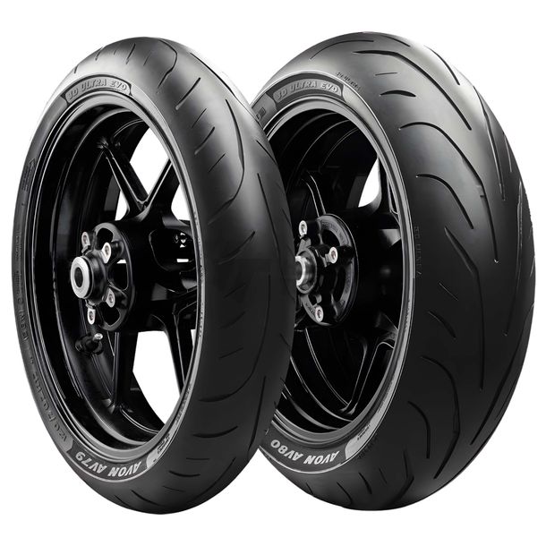 Tire Avon 3D Ultra Evo AV80 160/60 ZR17 69W TL rear