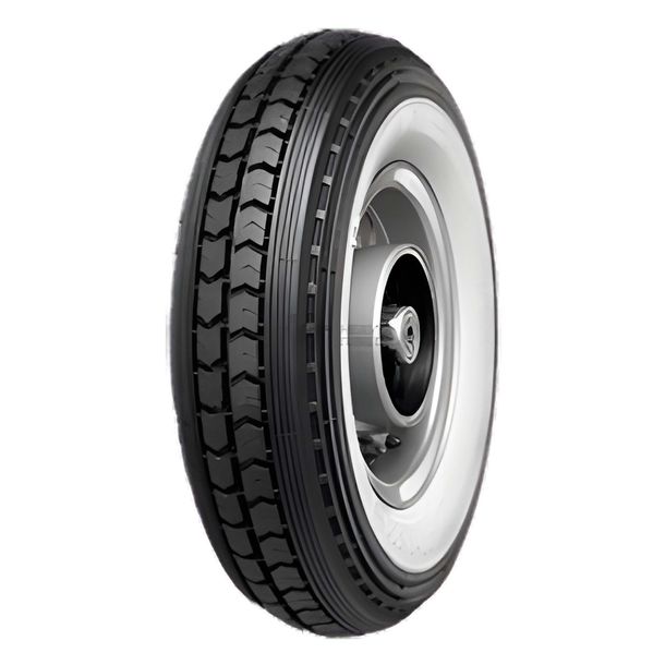 Tire Continental LB 4.00-8 55J TT WW whitewall front / rear
