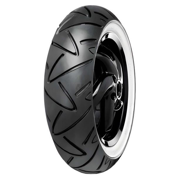 Reifen Continental ContiTwist 120/70-12 58P TL WW Weißwand RF vorne / hinten