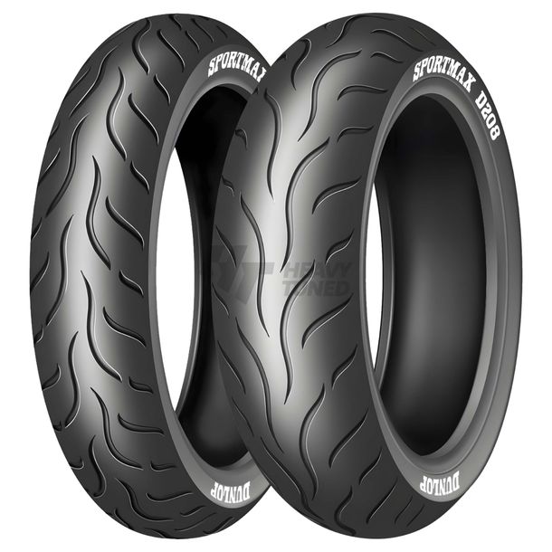 Pneumatico Dunlop D208 H/D 120/70 ZR19 60W TL anteriore