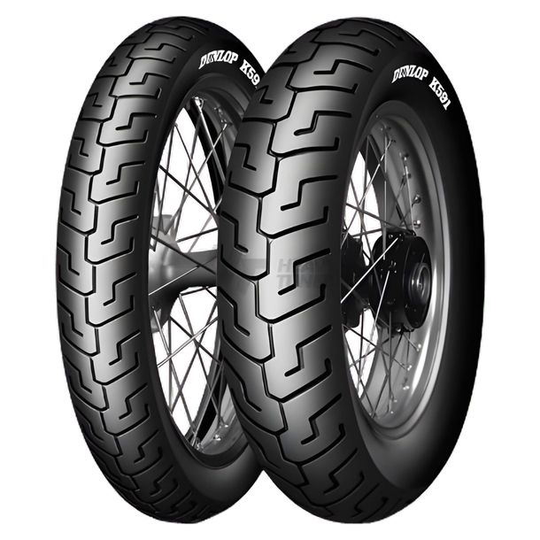 Pneu Dunlop K591 H/D 160/70 B17 73V TL arrière