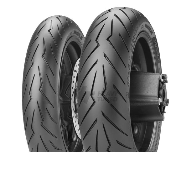 Reifen Pirelli Diablo Rosso Scooter 120/70-12 58P TL vorne / hinten – Bild 1