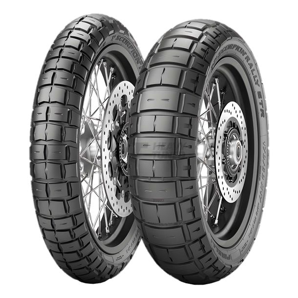 Pneumatico invernale Pirelli Scorpion Rally STR 110/70 R17 54H TL M+S anteriore