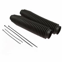 Faltenbalg - Satz Polisport / Faltenbälge / Gummi Schutz 350x41 schwarz für Yamaha DT 125 Modelle